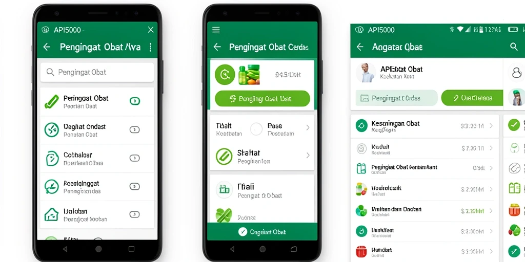 Tampilan antarmuka API5000 yang sederhana dan fungsional.